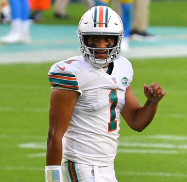 QB Tua Tagovailoa, Miami Dolphins.