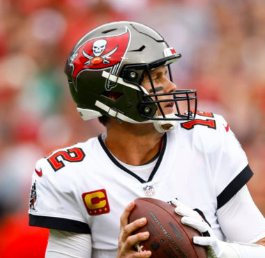 QB Tom Brady con los Tampa Bay Buccaneers