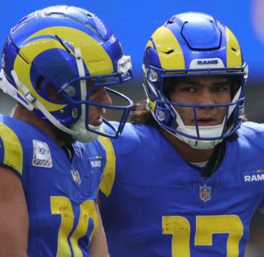 WR Cooper Kupp y WR Puka Nacua, Los Angeles Rams