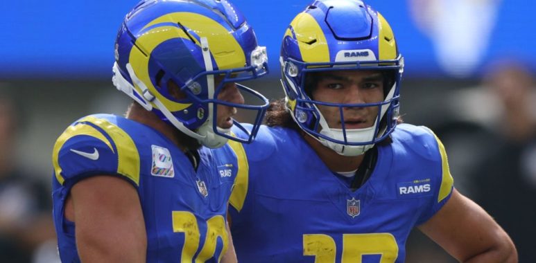 WR Cooper Kupp y WR Puka Nacua, Los Angeles Rams