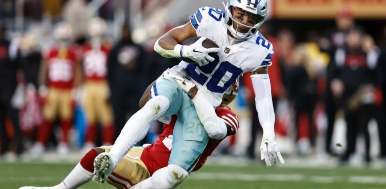 RB Tony Pollard, ex de los Cowboys